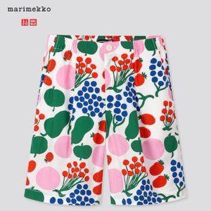 Marimekko for UNIQLO fruit print shorts